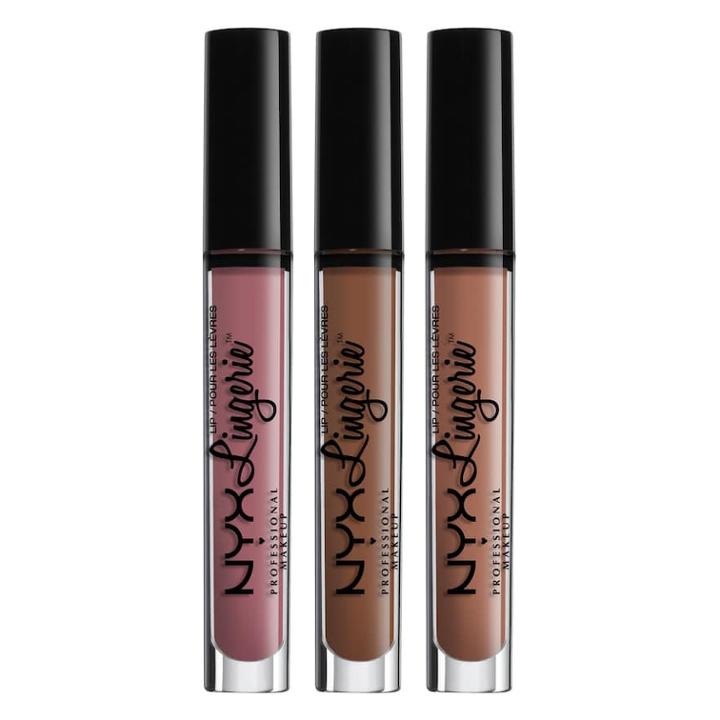 Nyx Professional Makeup Lip Lingerie Set 2, Multicolor