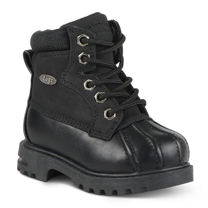 Lugz Mallard Toddlers' Duck Boots, Kids Unisex, Size: 6 T, Black