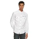 Big & Tall Rock & Republic Stretch Button-down Shirt, Men's, Size: Xl Tall, White