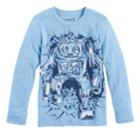 Boys 4-10 Jumping Beans&reg; Heathered Graphic Tee, Size: 7, Blue (navy)
