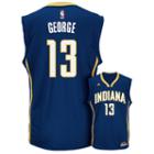 Men's Adidas Indiana Pacers Paul George Replica Jersey, Size: Xxl, Blue (navy)