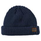 Baby Boy Carter's Waffle Knit Rolled Cuff Beanie, Size: 12-24month, Blue