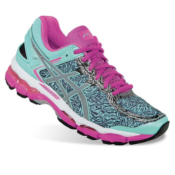 Asics Gel-kayano 22 Lite-show Women's Running Shoes, Size: 6.5, Turquoise/blue (turq/aqua)