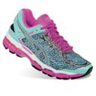 Asics Gel-kayano 22 Lite-show Women's Running Shoes, Size: 6.5, Turquoise/blue (turq/aqua)