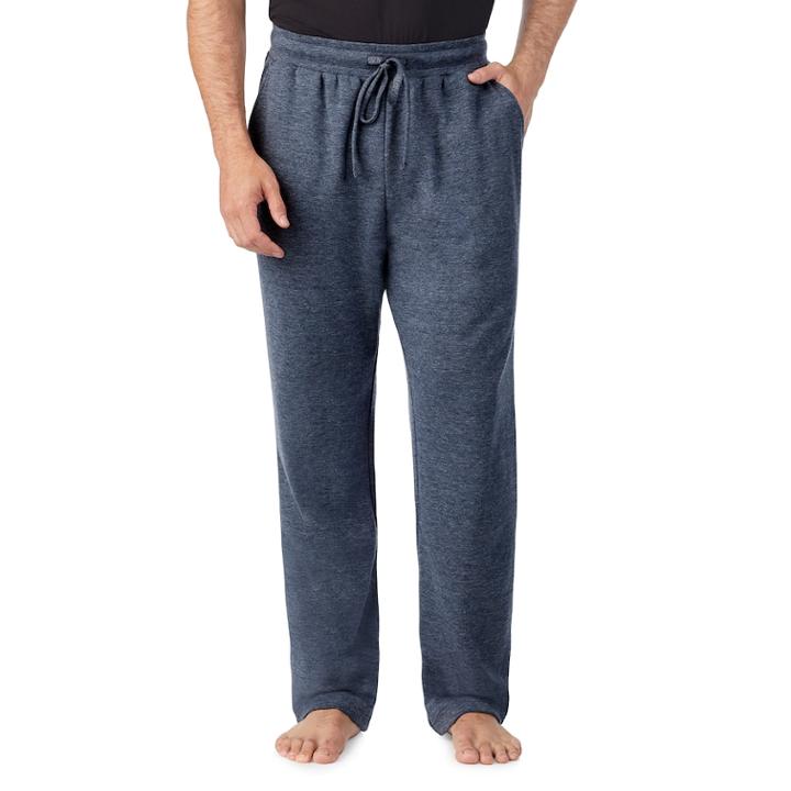 Men's Cuddl Duds Lounge Pants, Size: Medium, Light Blue