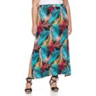 Plus Size French Laundry Maxi Skirt, Women's, Size: 3xl, Brt Pink