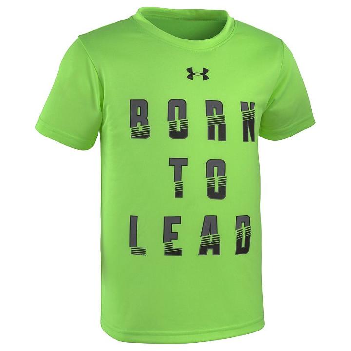 Boys 4-7 Under Armour Born To Lead Graphic Tee, Boy's, Size: 4, Gold