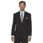 Men's Chaps Classic-fit Wool-blend Performance Suit Jacket, Size: 46 - Regular, Black