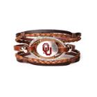 Women's Oklahoma Sooners Bracelet Set, Brown