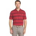 Big & Tall Izod Sportflex Classic-fit Striped Stretch Performance Polo, Men's, Size: L Tall, Drk Purple