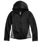 Girls 7-16 So Performance Full Zip Jacket, Size: 14, Black