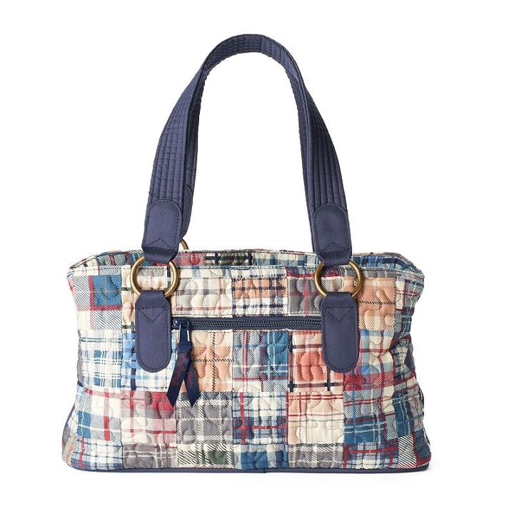 Donna Sharp Reese Quilted Patchwork Satchel, Women's, Piper