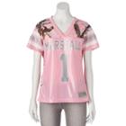 Women's Realtree Marshall Thundering Herd Game Day Jersey, Size: Xl, Pink