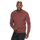 Men's Croft & Barrow&reg; Classic-fit Easy-care Fleece Pullover, Size: Large, Dark Red