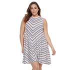 Plus Size Sonoma Goods For Life&trade; High Neck Trapeze Dress, Women's, Size: 3xl, Natural
