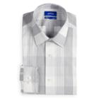 Men's Apt. 9&reg; Slim-fit Premier Flex Collar Stretch Dress Shirt, Size: 16.5-32/33, Grey