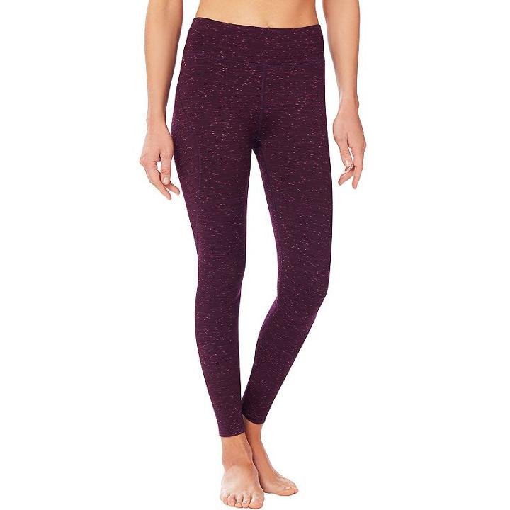 Women's Shape Active Tru S-seam Workout Leggings, Size: Large, Drk Purple