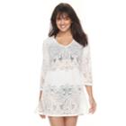Women's Portocruz Crochet Cover-up, Size: Xxl, Natural