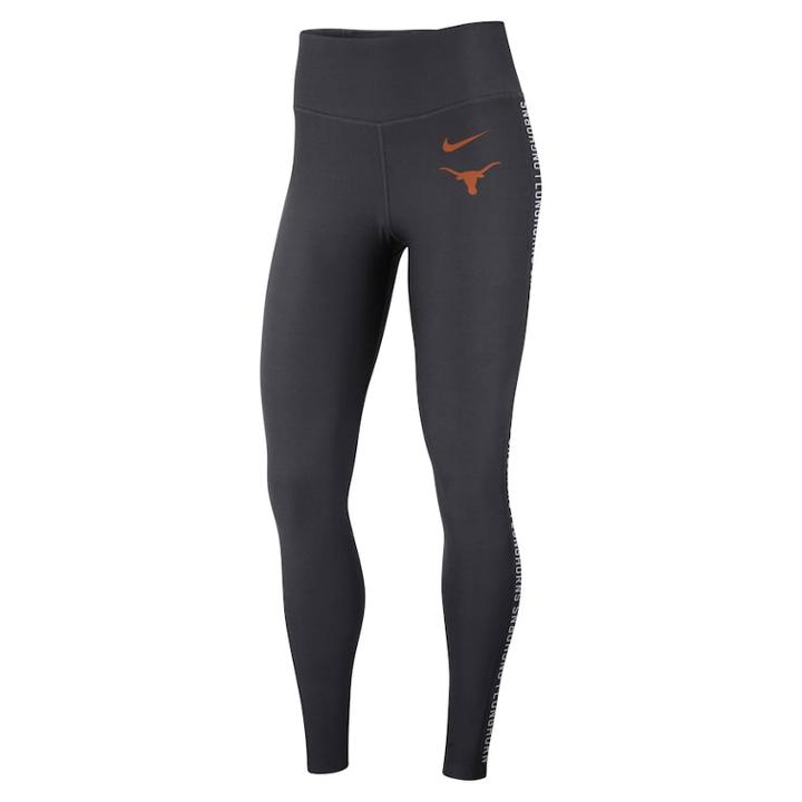 Women's Nike Texas Longhorns Dri-fit Leggings, Size: Xxl, Grey