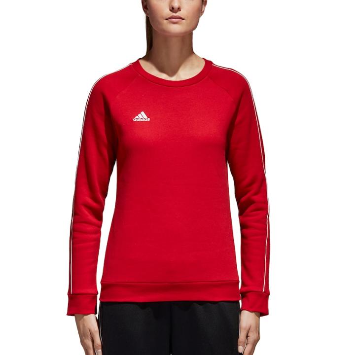 Women's Adidas Core 18 Fleece Sweatshirt, Size: Xs, Red