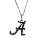 Fiora Sterling Silver Alabama Crimson Tide Team Logo Pendant Necklace, Women's, Size: 16, Grey