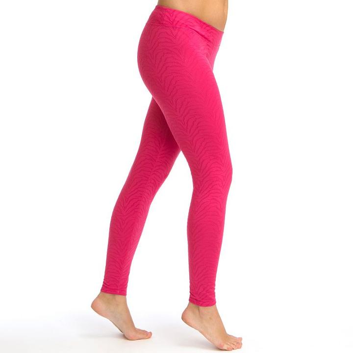 Women's Snow Angel Luxe Lace Base Layer Leggings, Size: Small, Brt Pink