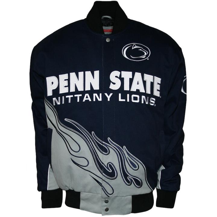Men's Franchise Club Penn State Nittany Lions Hot Route Twill Jacket, Size: Xxl, Blue