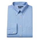 Big & Tall Croft & Barrow&reg; True Comfort Regular-fit Dress Shirt, Men's, Size: 20 34/5b, Dark Blue