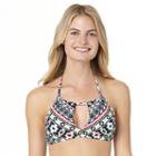 In Mocean Digital Native Keyhole Bikini Top, Size: Small, Ovrfl Oth