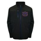Men's Franchise Club Auburn Tigers Softshell Jacket, Size: 3xl, Black