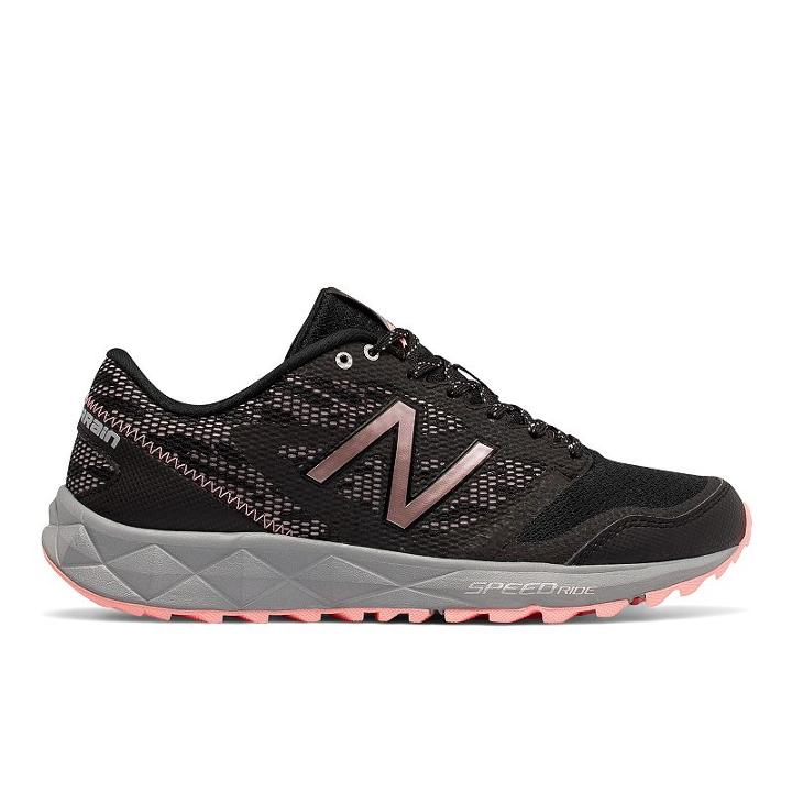New Balance 590 Speed Women's Trail Running Shoes, Size: 10 Wide, Black