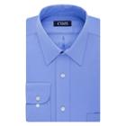 Men's Chaps Regular-fit Wrinkle-free Stretch Collar Dress Shirt, Size: 17.5-34/35, Light Blue