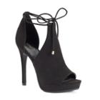 Apt. 9&reg; Women's Lace-up Platform High Heels, Size: 8.5, Black