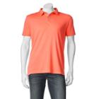 Big & Tall Apt. 9&reg; Solid Modern-fit Polo, Men's, Size: M Tall, Lt Orange