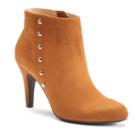 Lc Lauren Conrad Women's Studded High Heel Ankle Boots, Size: 6, Brown