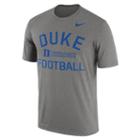 Men's Nike Duke Blue Devils Dri-fit Legend Lift Tee, Size: Xl, Med Grey