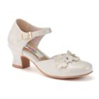 Rachel Shoes Alexis Girls' Dress Heels, Girl's, Size: 4, Med Beige