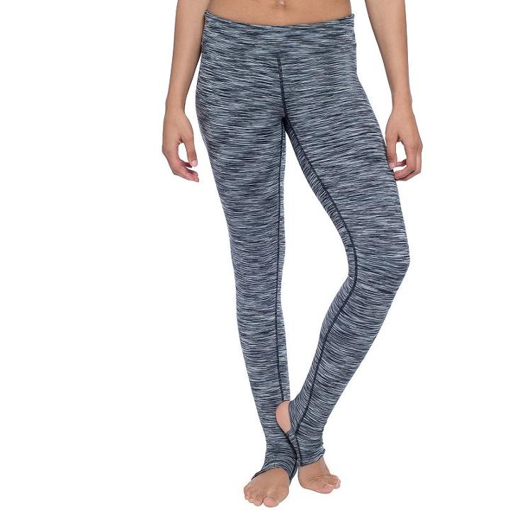 Plus Size Women's Soybu Allegro Printed Yoga Leggings, Size: 3xl, Black