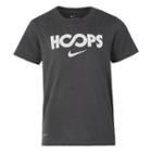 Boys 4-7 Nike Hoops Tee, Size: 5, Dark Grey