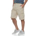 Men's Urban Pipeline&reg; Maxflex Twill Cargo Shorts, Size: 38, Lt Beige