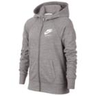 Girls 7-16 Nike Vintage Zip-up Hoodie, Size: Medium, Dark Grey