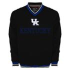 Men's Franchise Club Kentucky Wildcats Trainer Windshell Pullover, Size: Xxl, Black