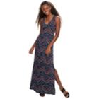 Juniors' Pink Republic Side-slit Maxi Dress, Teens, Size: Medium, Blue (navy)