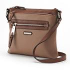 Dana Buchman Gracie Crossbody Bag, Women's, Dark Brown