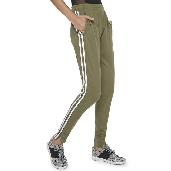 Madden Nyc Juniors' Track Pants, Girl's, Size: Xl, Med Green