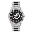 Game Time, Men's Tampa Bay Lightning Heavy Hitter Watch, Silver