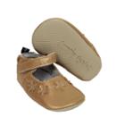 Baby Girl Tommy Tickle Cruzer Mary Jane Crib Shoes, Size: 6-12months, Gold