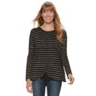 Maternity A:glow Tulip Wrap Nursing Top, Women's, Size: M-mat, Black