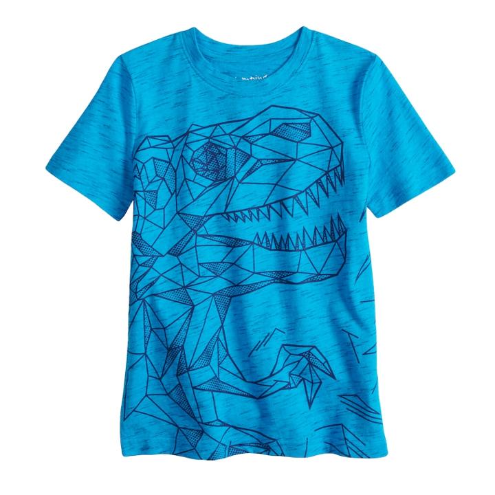 Boys 4-10 Jumping Beans&reg; Abstract Print Graphic Tee, Size: 5, Brt Blue