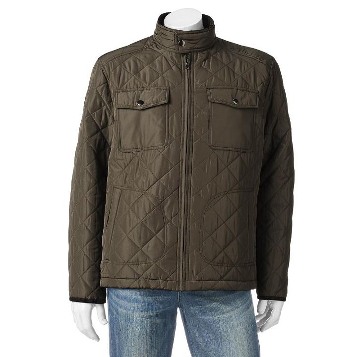 Men's Towne Military Field Coat, Size: Xl, Med Green
